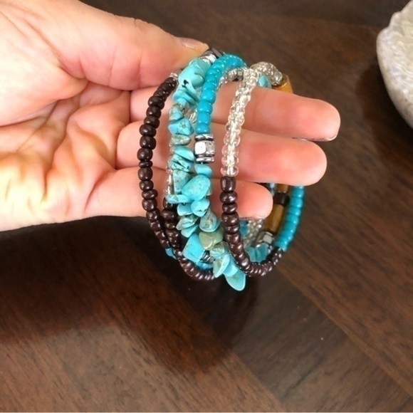 Multicolored Bangle Bracelet - Picture 4 of 4